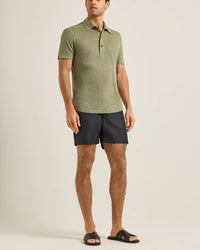 Sebastian Linen Polo Shirt