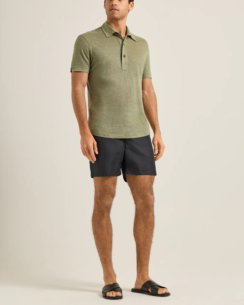 Sebastian Linen Polo Shirt