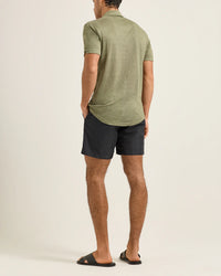Sebastian Linen Polo Shirt