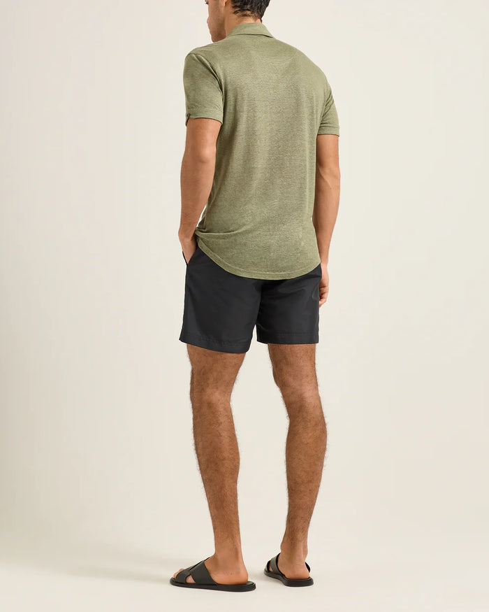 Sebastian Linen Polo Shirt