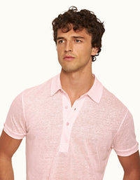 Sebastian Linen Polo Shirt