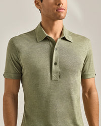 Sebastian Linen Polo Shirt