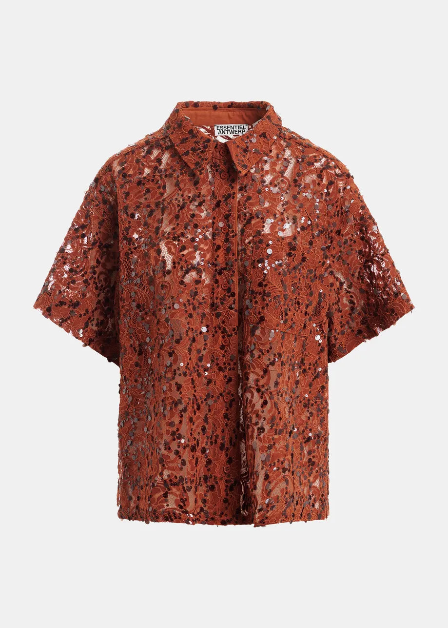 Sequin Embellished Shirt