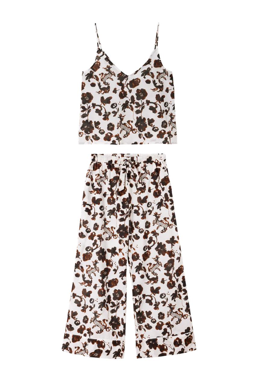 Cami Top and Wide Leg Trouser Set