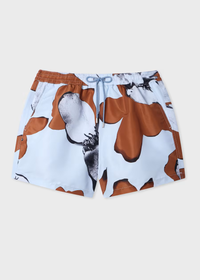 Shadow Floral Swim Shorts