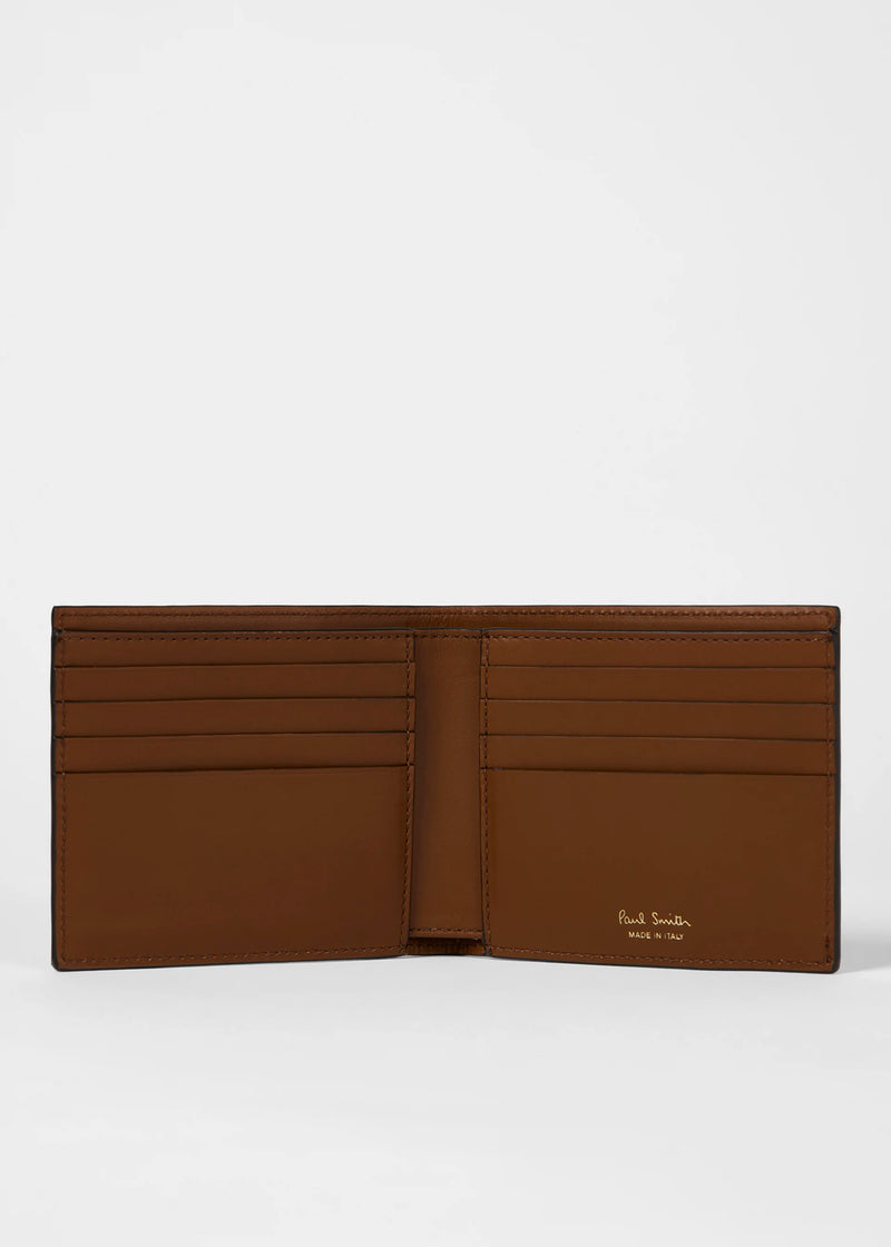 'Signature Stripe' Canvas Wallet