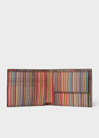 'Signature Stripe' Interior Wallet