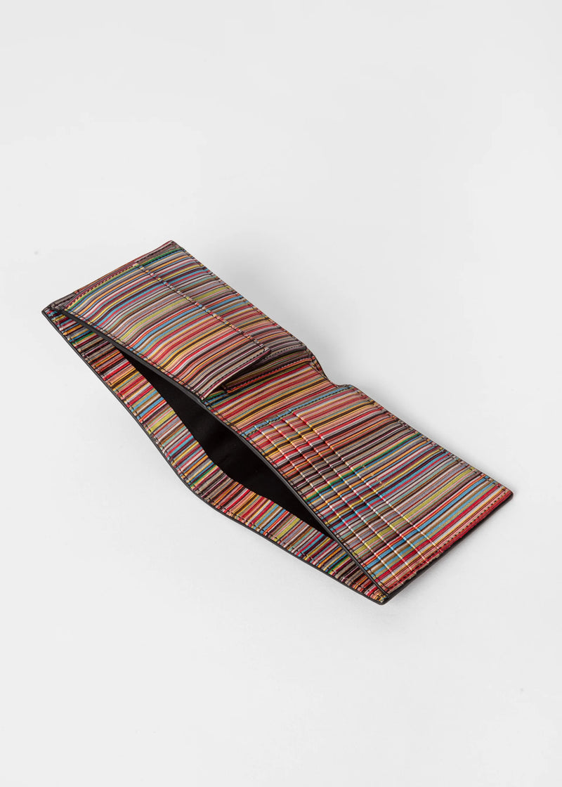 'Signature Stripe' Interior Wallet