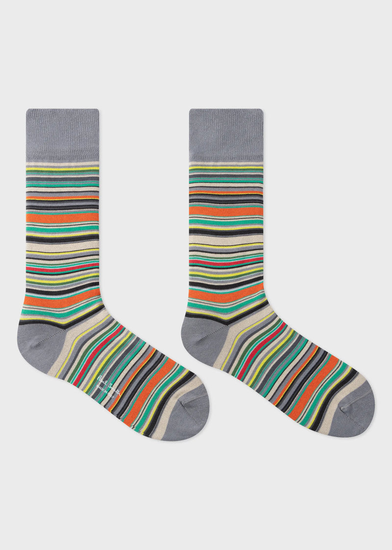 'Signature Stripe' Socks