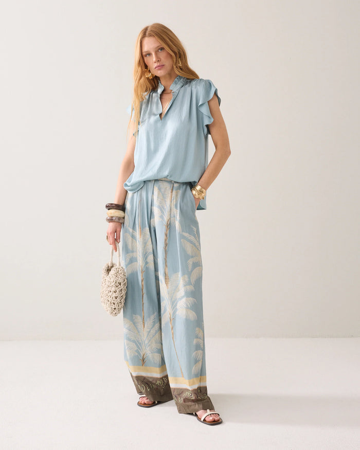Silky Touch Feminine Top