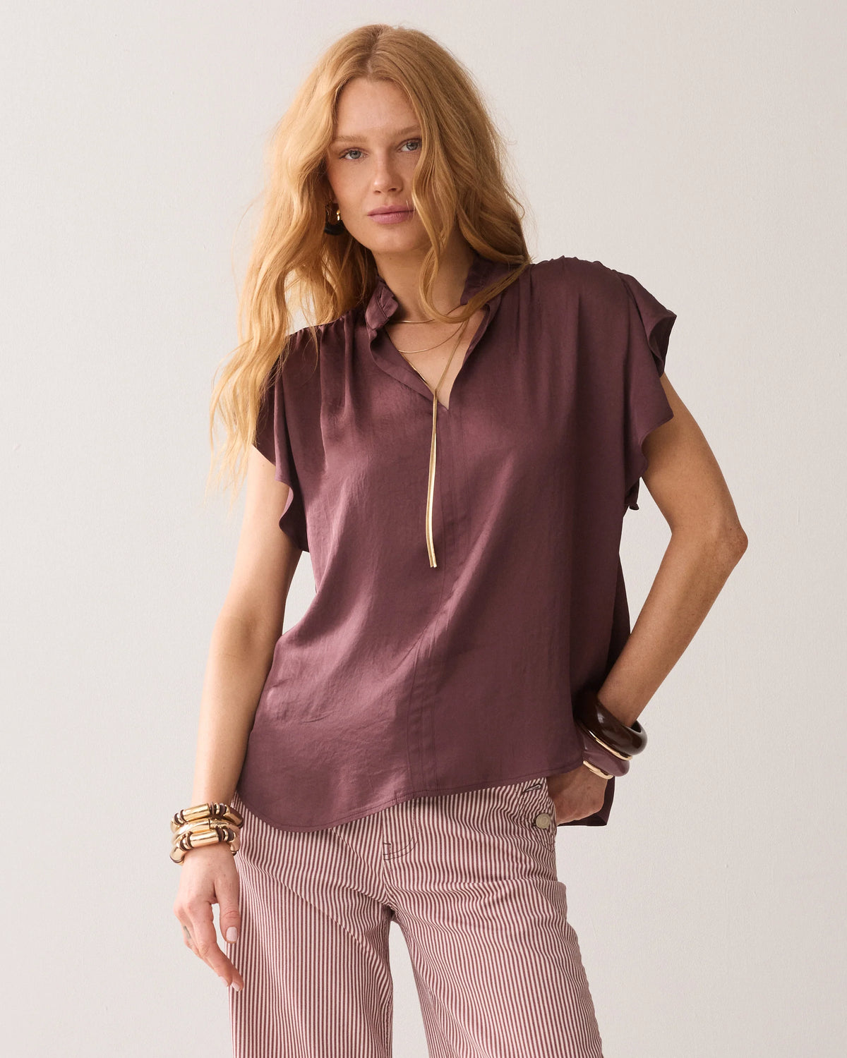 Silky Touch Feminine Top