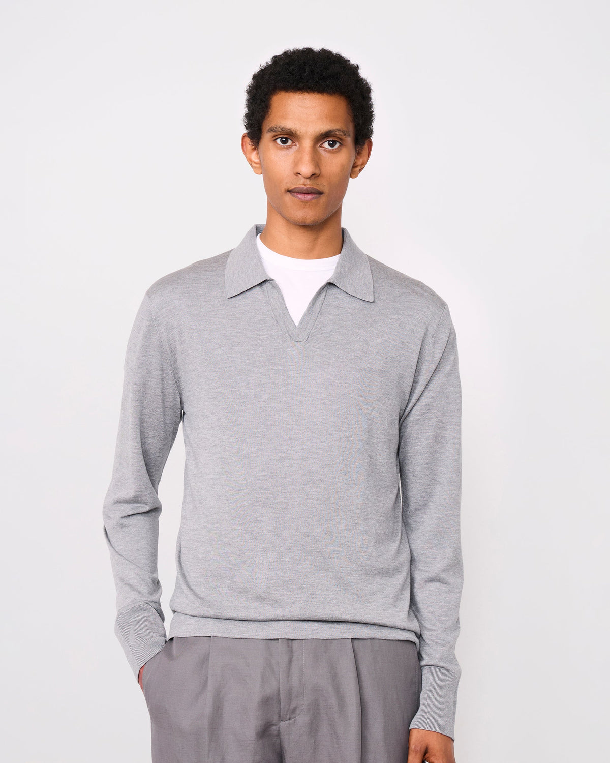 Simone Knitted Polo
