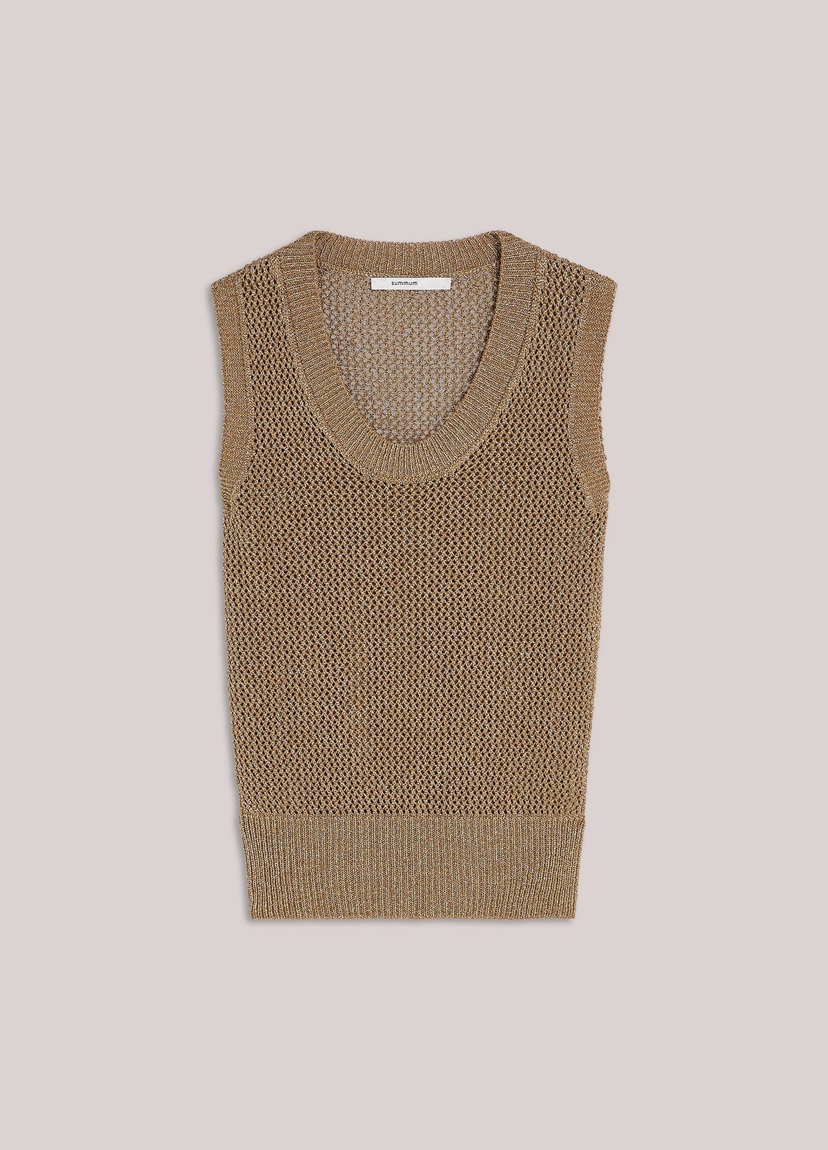 Sleeveless Knit Top