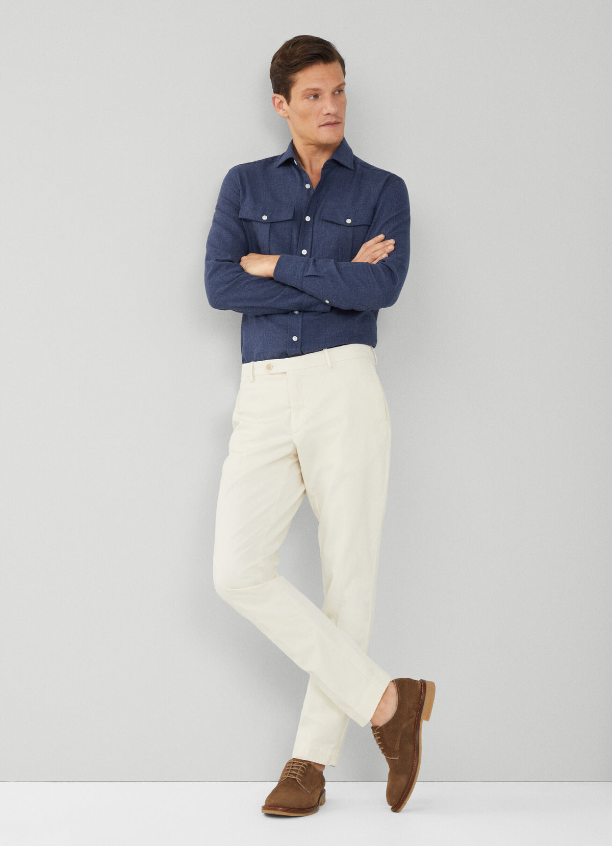 Slim Fit Cargo Shirt