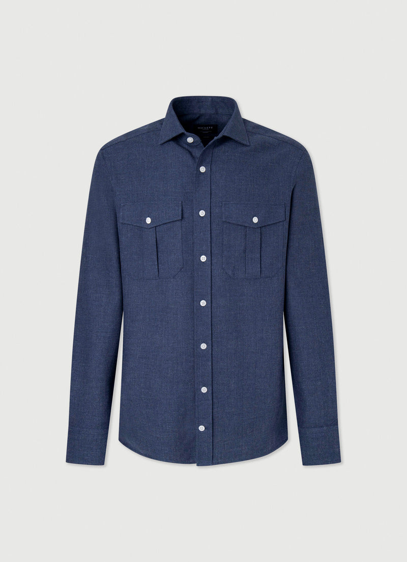 Slim Fit Cargo Shirt