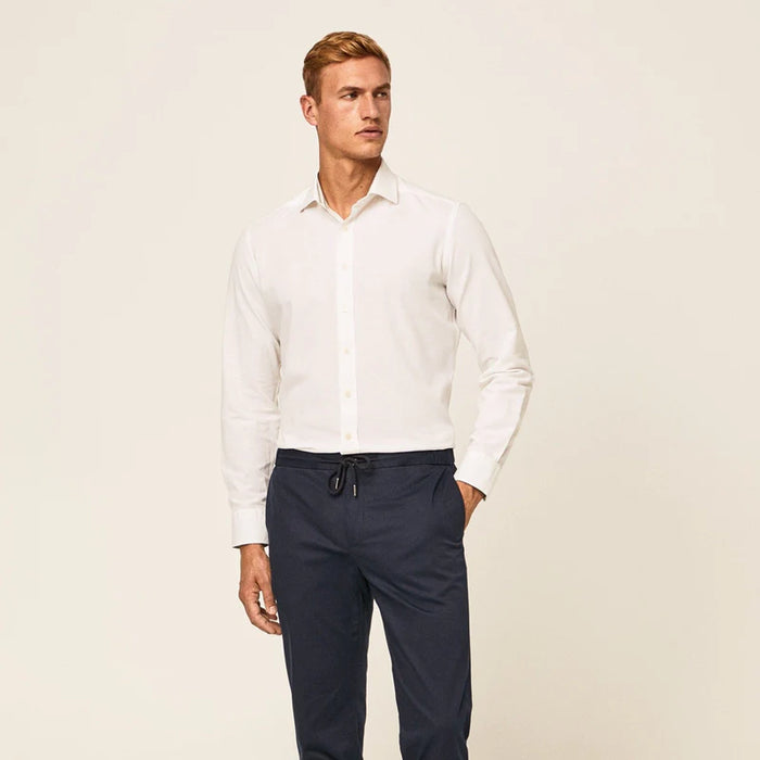 Slim Fit Cotton/Linen Shirt