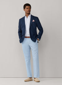 Slim Fit Kensington Linen Chino