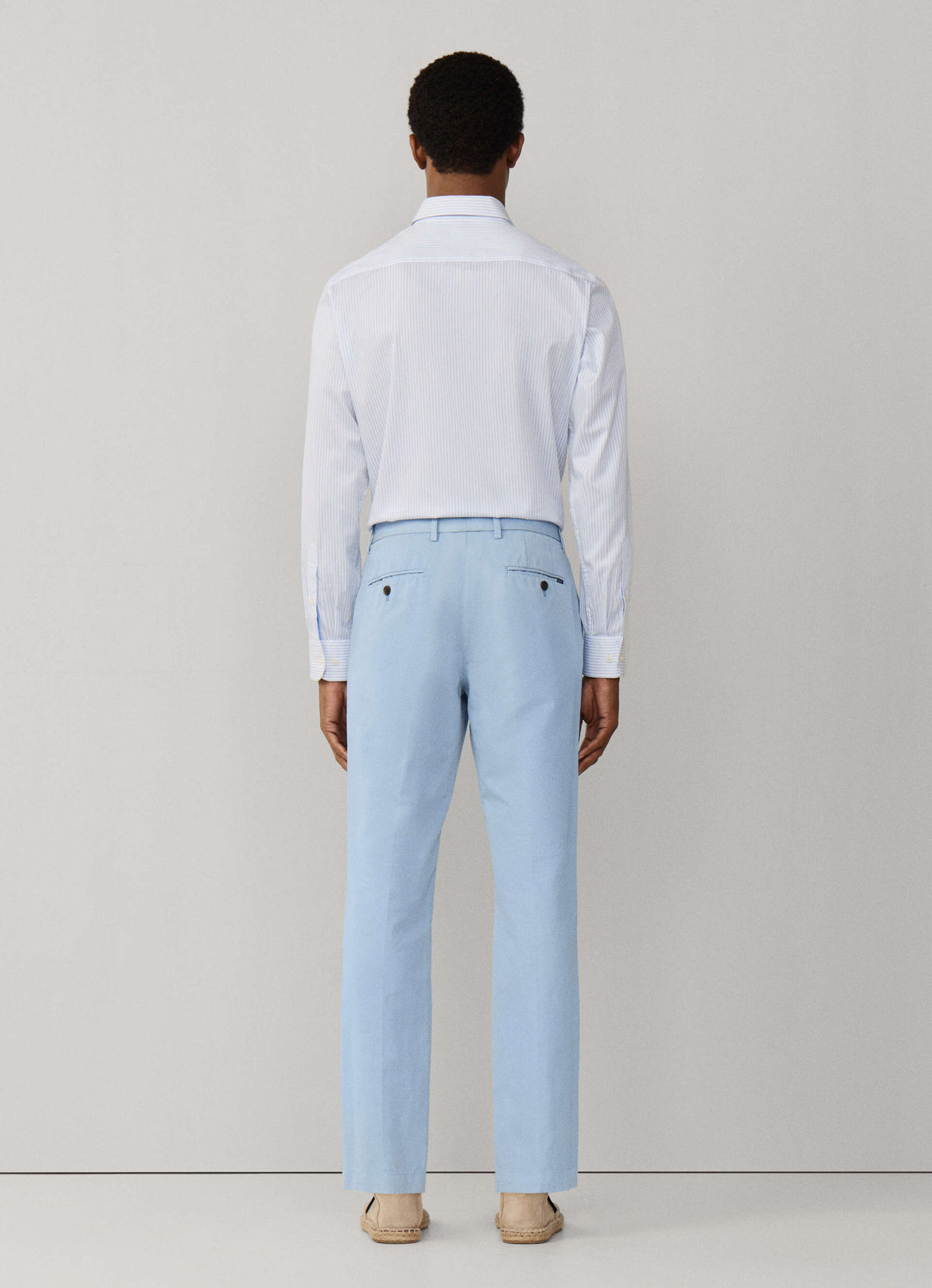 Slim Fit Kensington Linen Chino