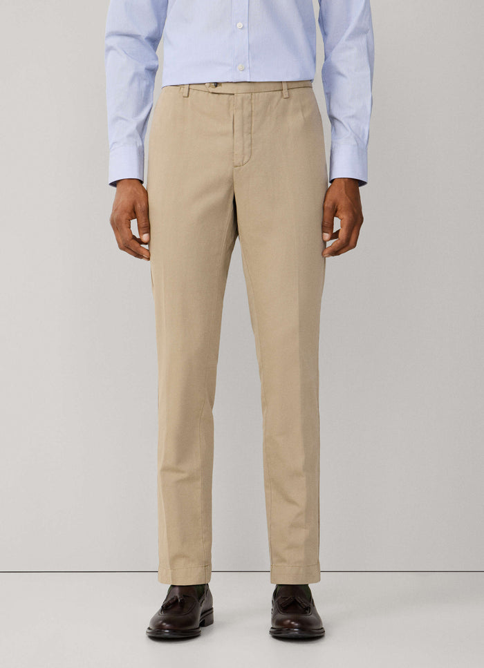 Slim Fit Kensington Linen Chino