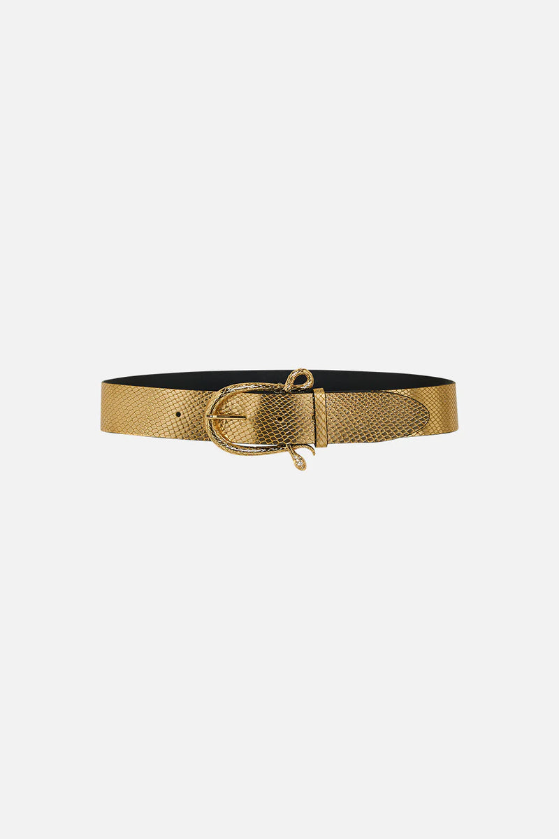 Snake Buckle Belt