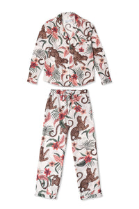 WOMENS LONG SET (Soleia Leopard Cream)