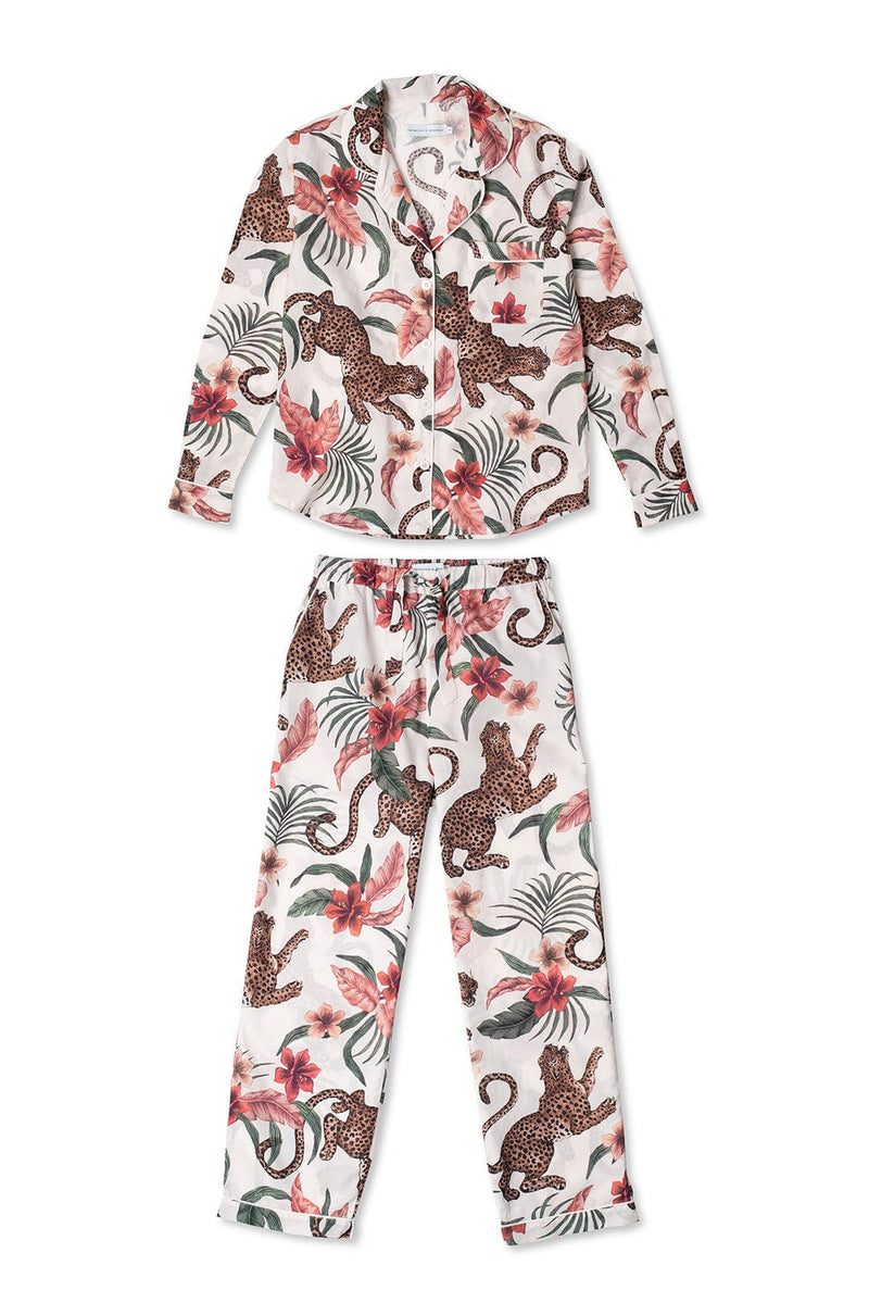 WOMENS LONG SET (Soleia Leopard Cream)