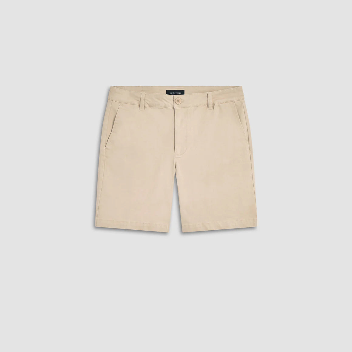 Solid Bermuda Shorts