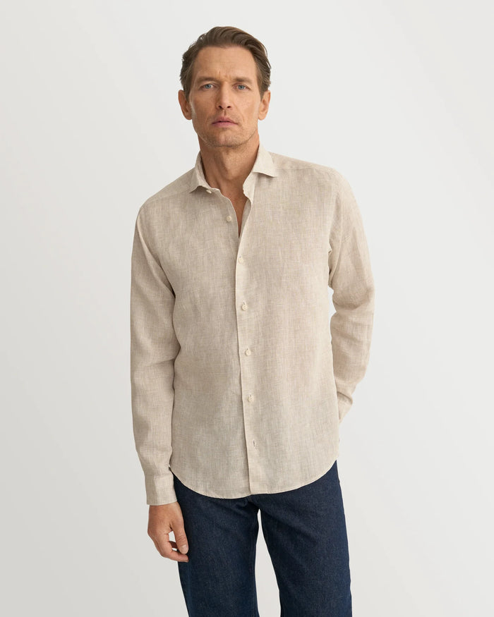 Solid Linen Shirt