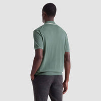 Solid Rib Merino-Silk Sweater
