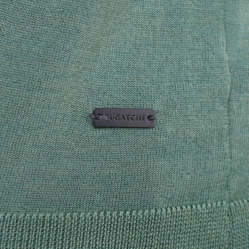 Solid Rib Merino-Silk Sweater