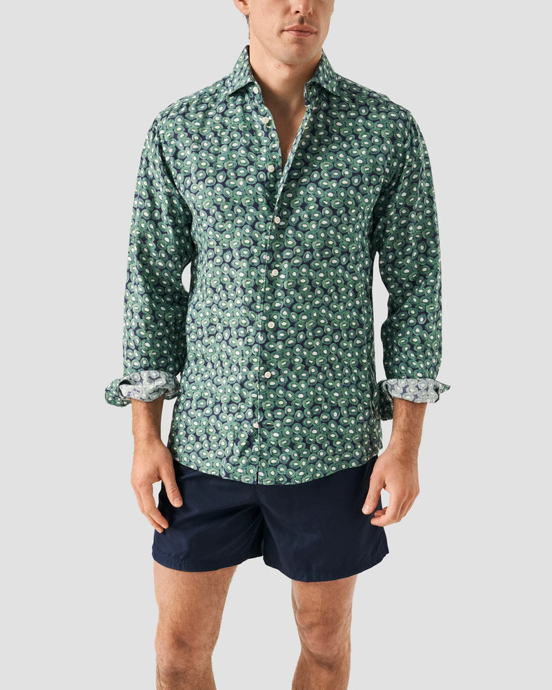 Solid Swimming Shorts Blue