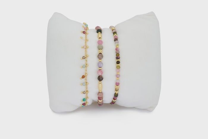 Kea 3 Layer Gemstone Bracelet