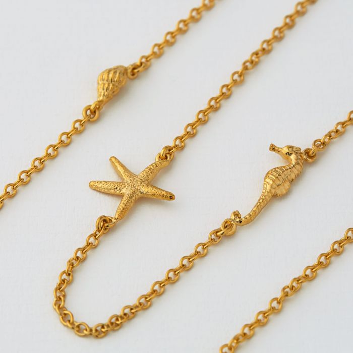 Starfish Constellation Long Necklace