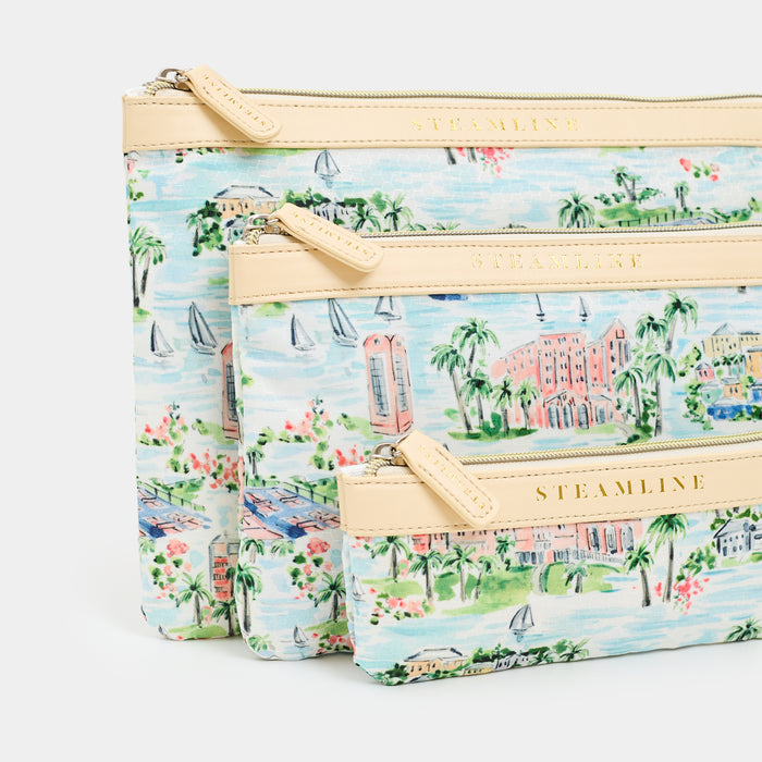 Hamilton Princess Bermuda x SteamLine - Cosmetic Case Set