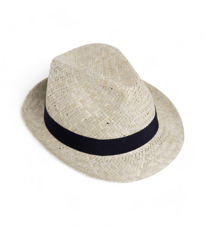 Straw Trilby Hat