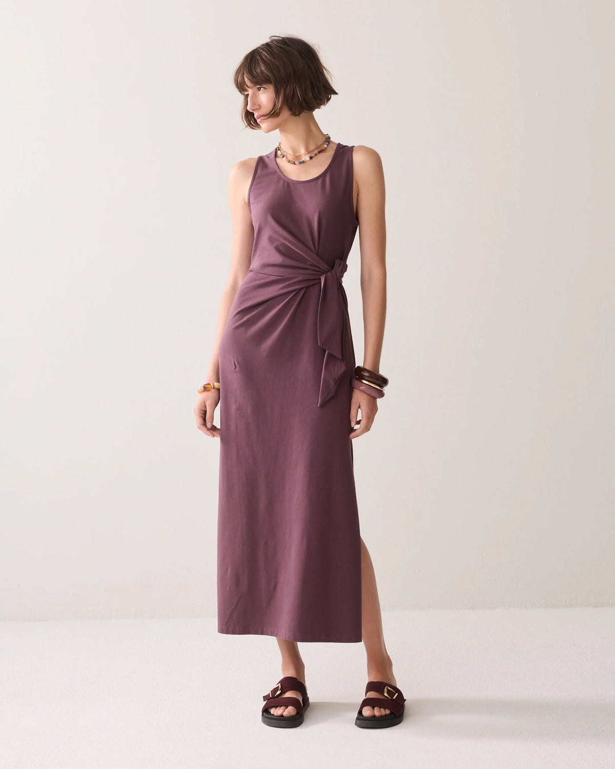 Stretch Cotton Dress