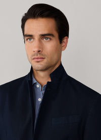 Stretch Cotton Garment Dyed Blazer