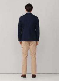 Stretch Cotton Garment Dyed Blazer