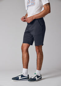 Stretch Twill Embroidery Shorts