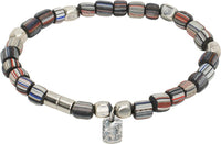 Striped Bead Bracelet