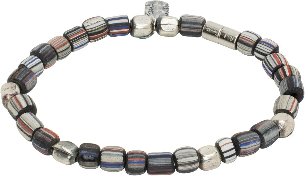 Striped Bead Bracelet