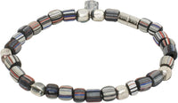 Striped Bead Bracelet