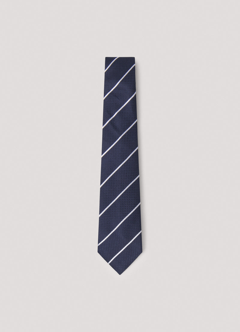 Striped Silk Tie