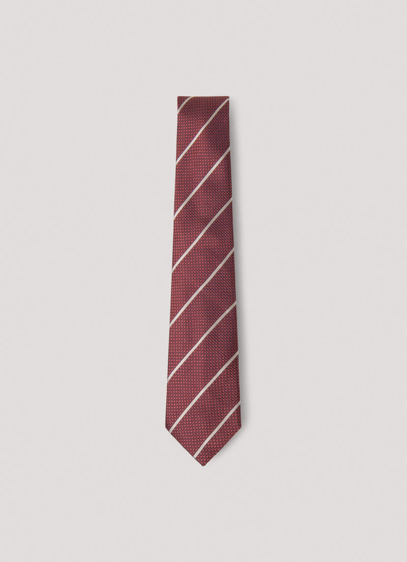 Striped Silk Tie