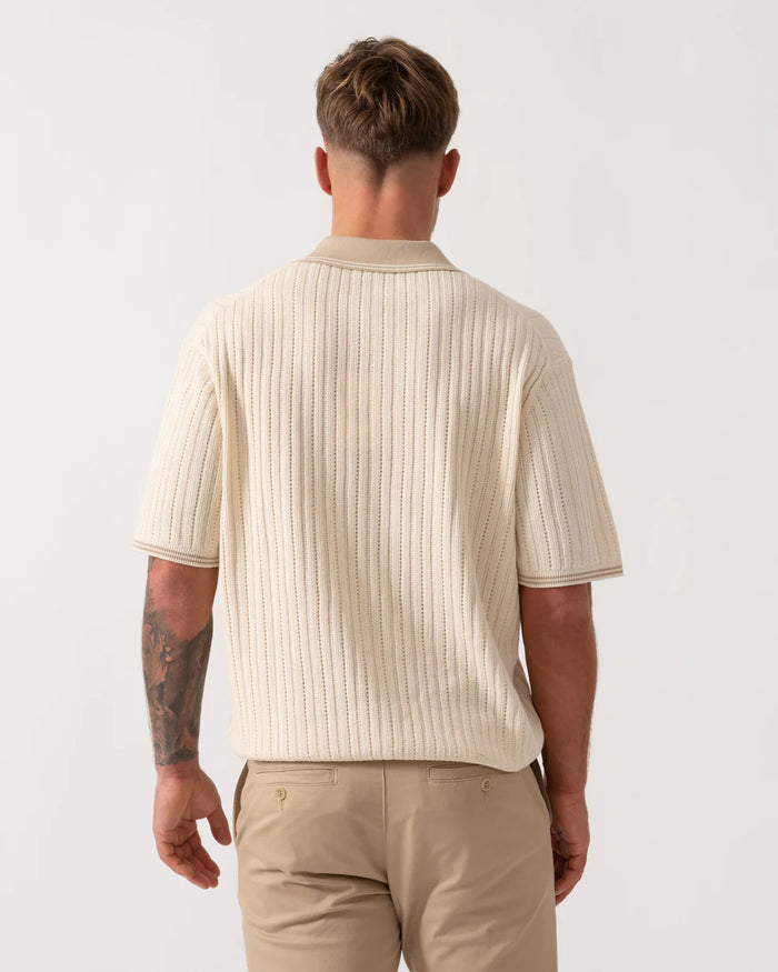 Sweater Knitted Polo Shirt