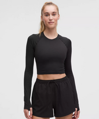 Swiftly Tech Cropped Long-Sleeve Shirt 2.0