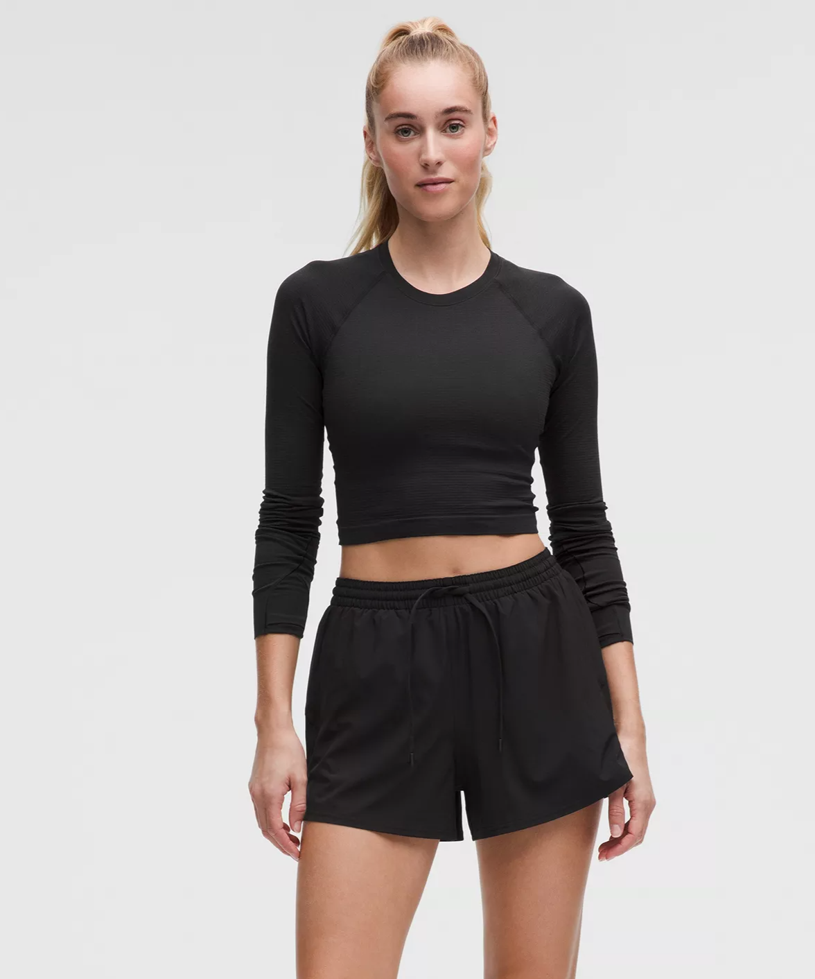 Swiftly Tech Cropped Long-Sleeve Shirt 2.0