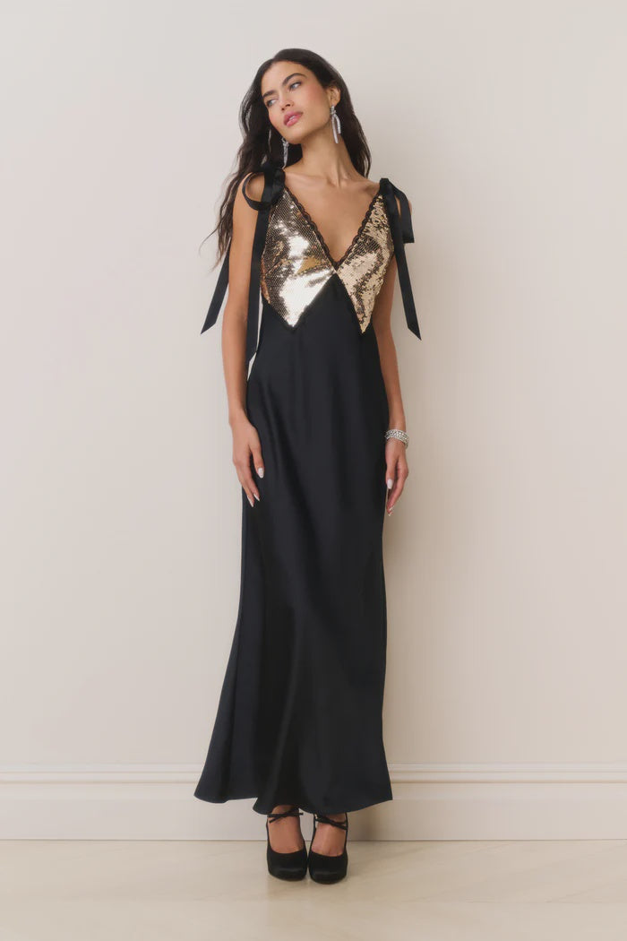 Talissa Sequin Maxi Dress