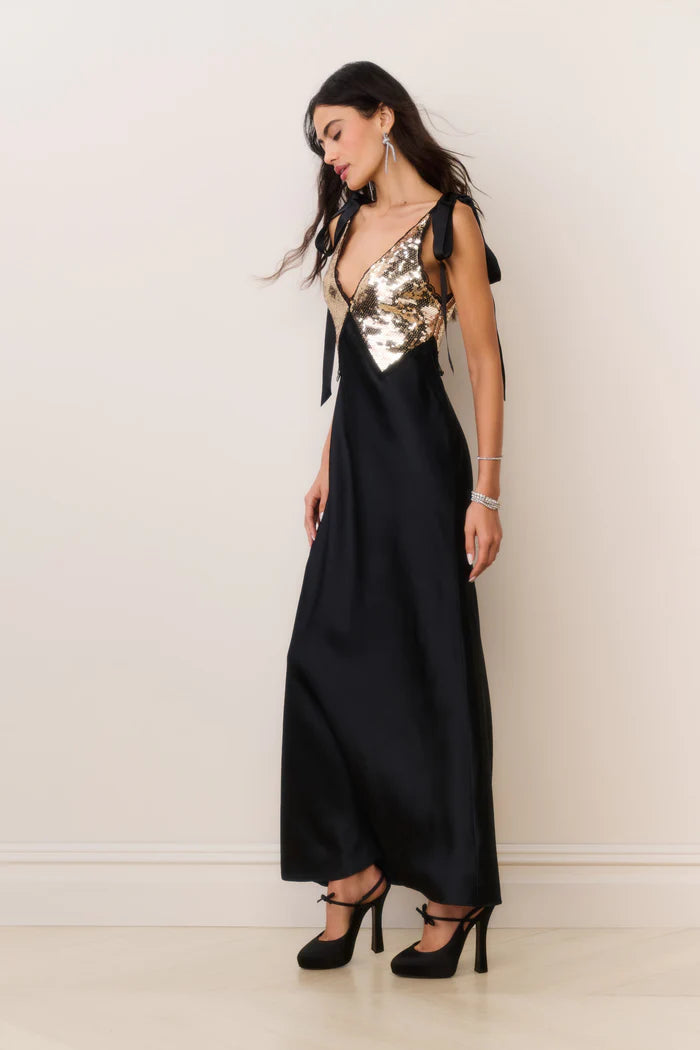 Talissa Sequin Maxi Dress