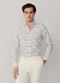 Tailored Fit Fauna Print Shirt